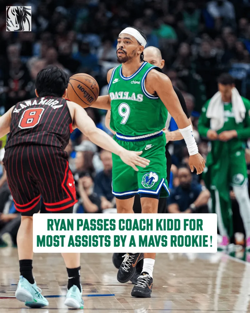 360直播网-内姆布哈德单场23次助攻，打破基德创的独行侠新秀助攻纪录